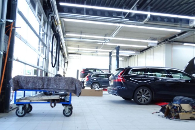 Totale elektrotechnische installatie voor Volvo Van der Wulp