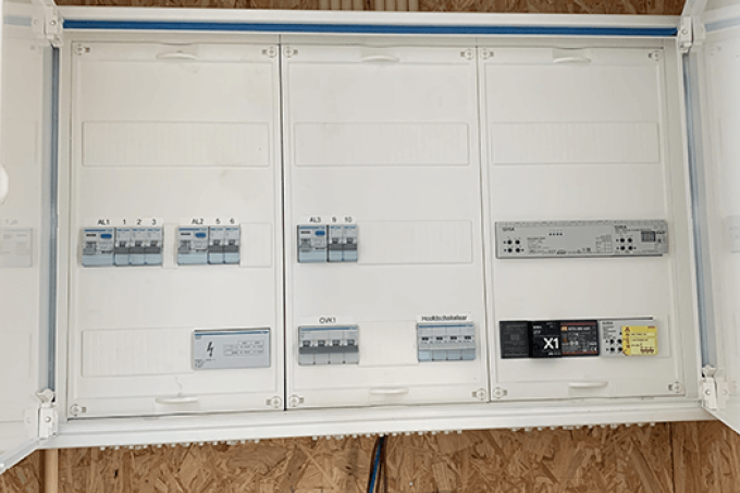 Complete installatie voor woning in Damgaarde