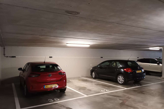 Efficiënt parkeersysteem voor 21 parkeerplekken